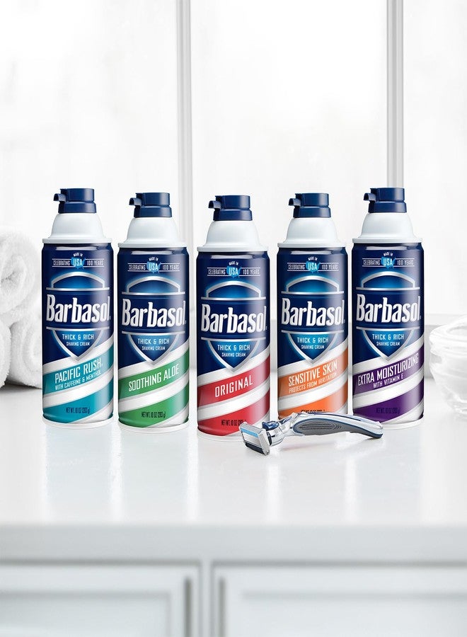 Barbasol Original Thick & Rich Shaving Cream 10 Oz (Pack of 12) - Image 4